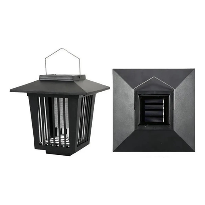 Insecticide solaire pour moustiques & lumière pour piquet de jardin